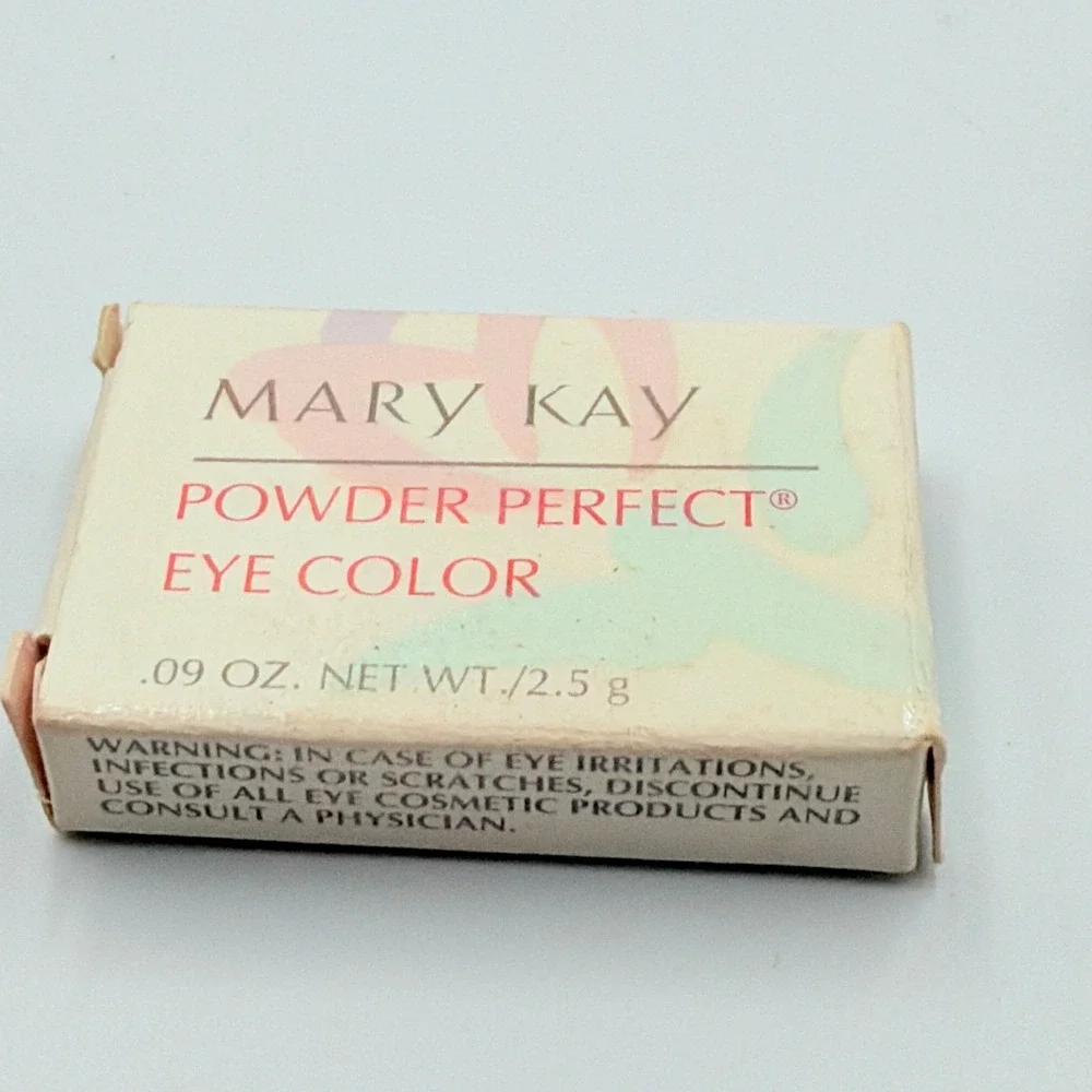Mary Kay‎ Powder Perfect Eye Color Women .09 oz Honey Glaze 5946 Peach Vtg Rare